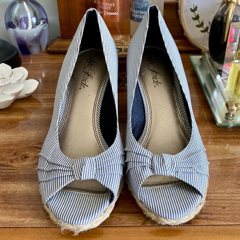 Wedge heels